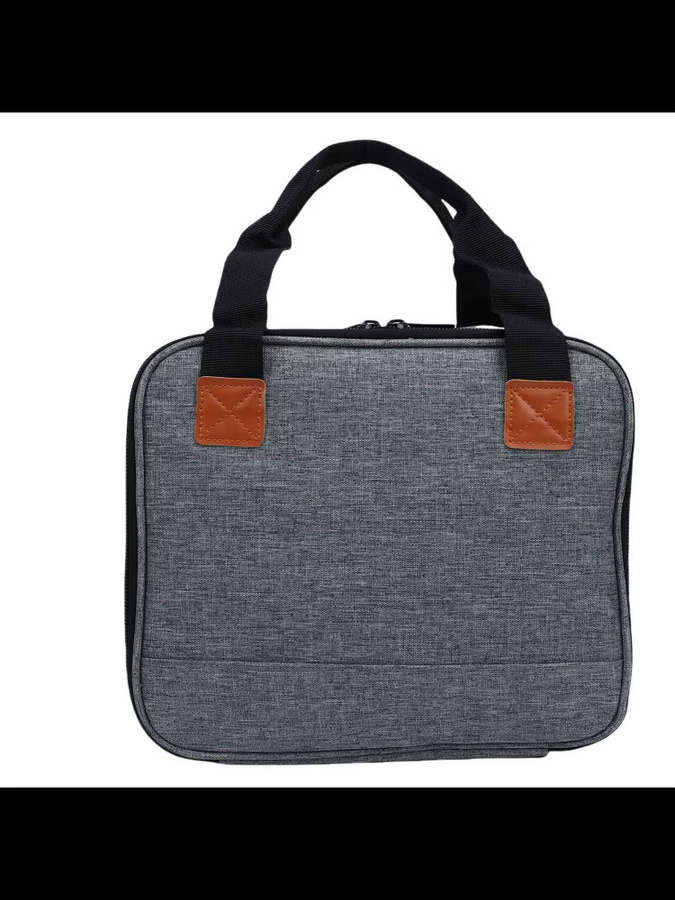 Canon Fotodrucker Tasche aus Polyester für SELPHY CP1500 CP1300 CP1200 in Grau mit Taschen und abnehmbarer Trennwand - Bild 6