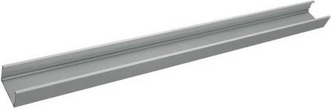 Hager Deckenanschlussbahn DABA500801ELN aus Aluminium in Silber, B/H/T: 80 x 50 x 3000 mm - Bild 1