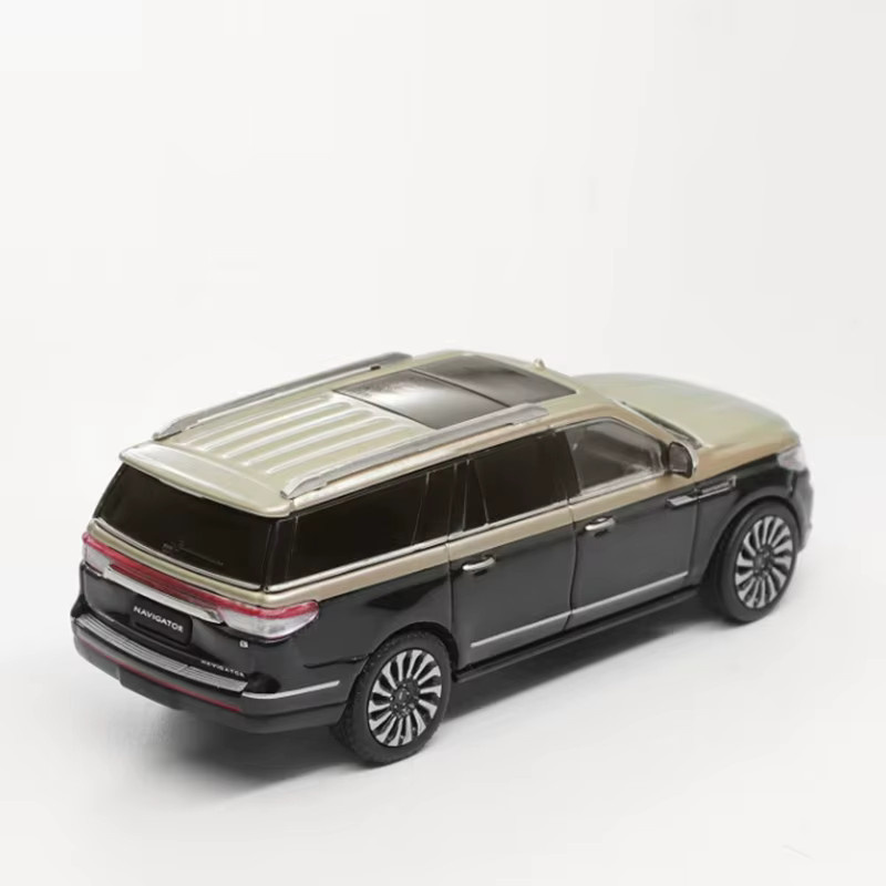 SHADOW PRO Lincoln Navigator SUV, Modellauto, Maßstab 1:64, Metall, Schwarz - Bild 3