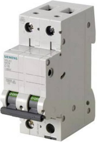 Siemens Leitungsschutzschalter 5SL4216-8 16A 400V in Weiß - Bild 1