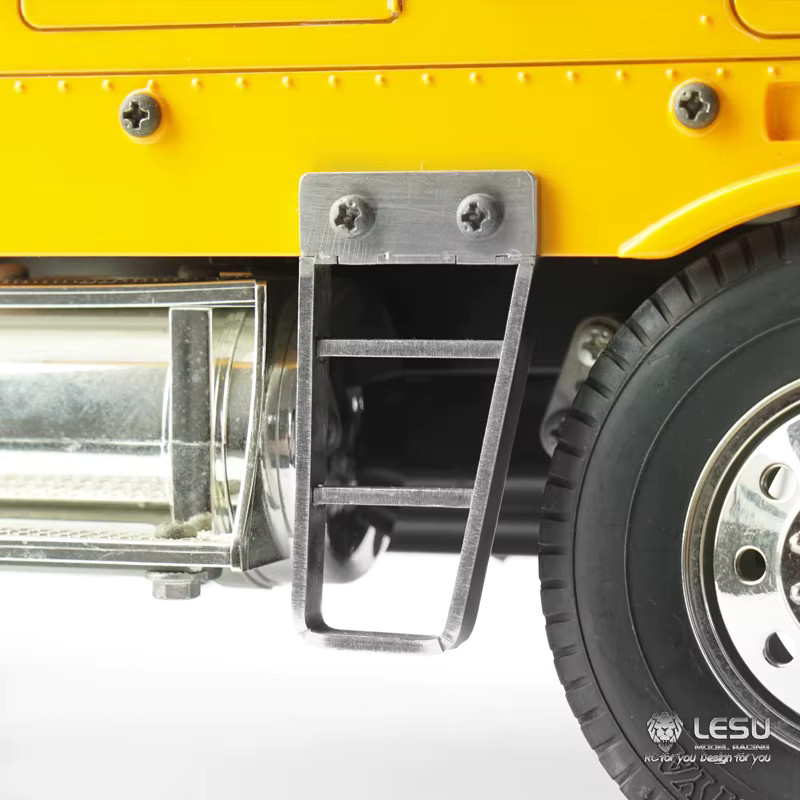 LESU RC Lkw Fußpedale GW-K009, Zubehör, 1:14, Metall - Bild 4