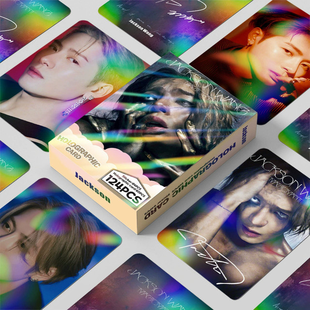 Jackson Wang MAGICMAN 2 Album Set mit 124 Stück holografischen Lernkarten und Bonus-Aufklebern in Multicolour - Bild 1