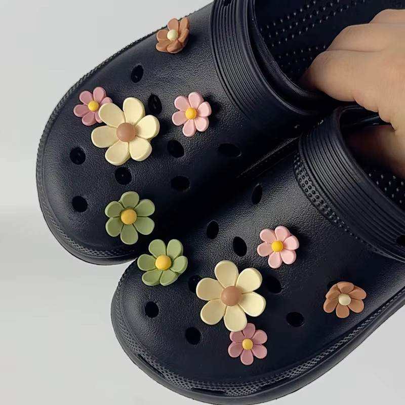 FHLDING Schuh Charms Set, Blume, Bunt, 10 Stück - Bild 3