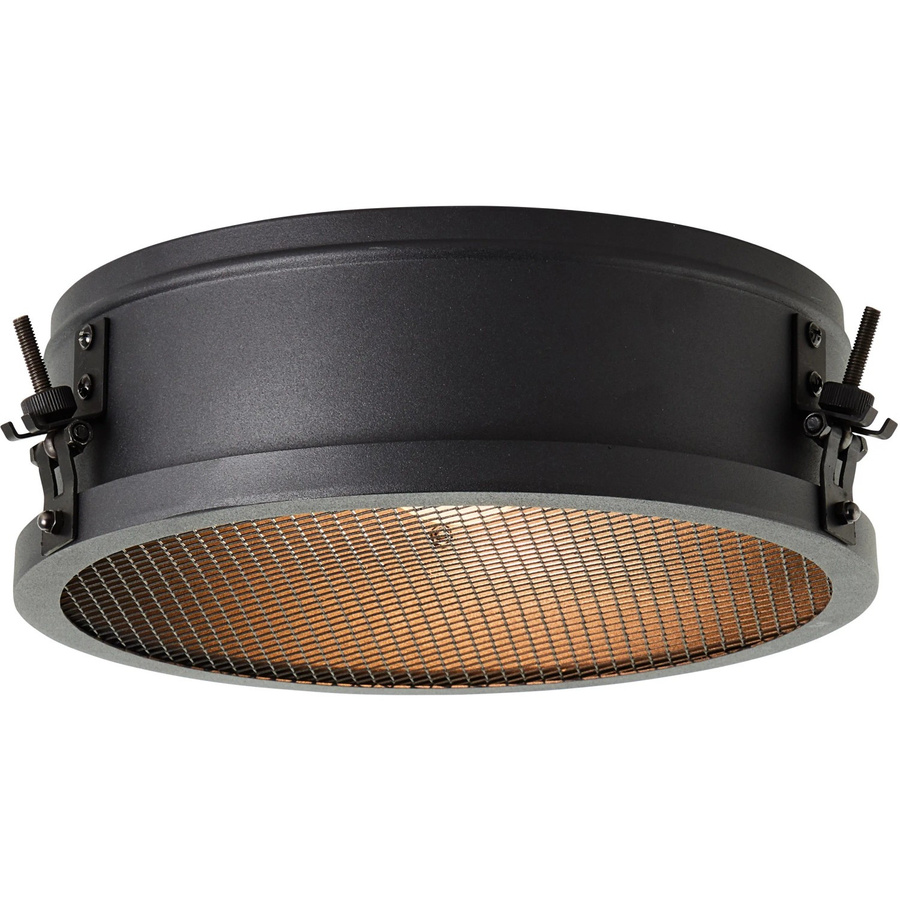 Brilliant Deckenleuchte Zois in Schwarz Korund aus Metall mit E27 Fassung, Durchmesser: 30 cm - Bild 2