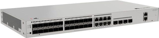 Huawei eKitEngine S310 Series S310-24ST4X Managed L2+ Switch in Silber mit 16 x Gigabit SFP, 8 x Kombi-Gigabit-SFP und 4 x 1/10 Gigabit SFP+ für die Rack-Montage - Bild 1