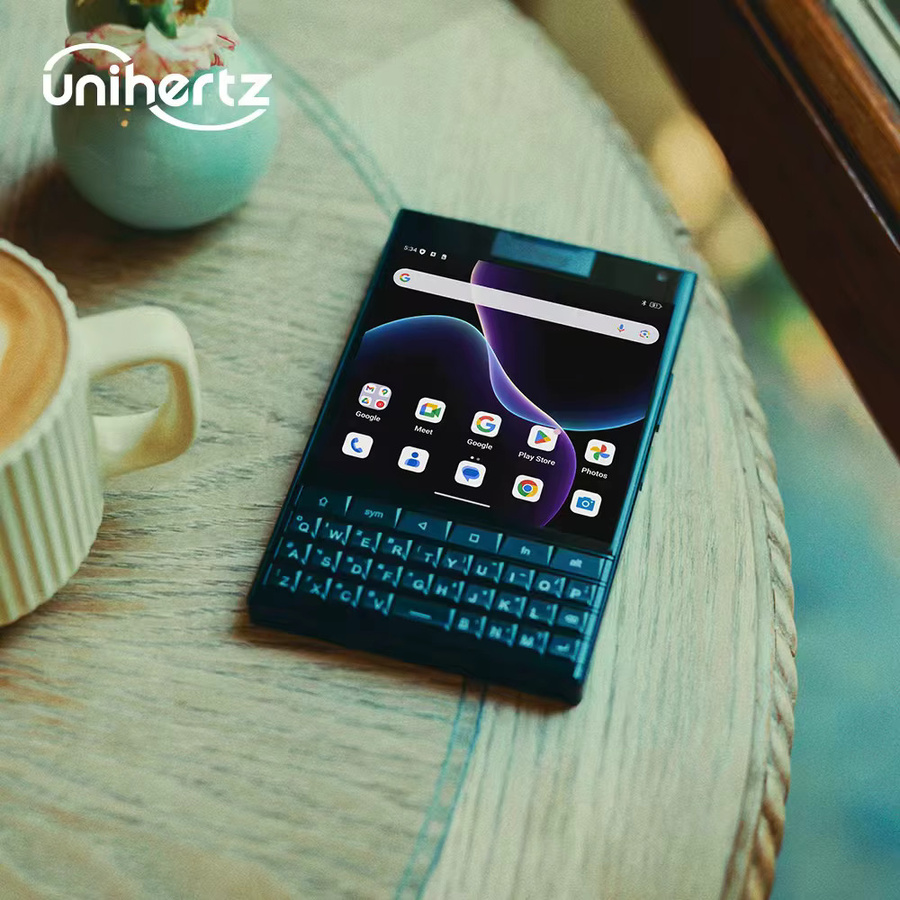 Unihertz Titan 2 Smartphone mit physischer QWERTY-Tastatur, Android 15, 5G, Schwarz - Bild 5