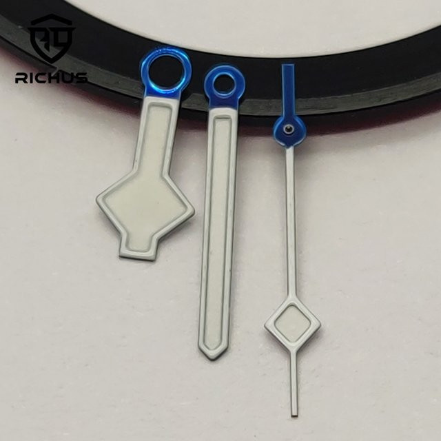 RICHUS Uhrzeiger, Bicolor, Silber/Gold/Schwarz/Roségold, Unisex - Bild 1
