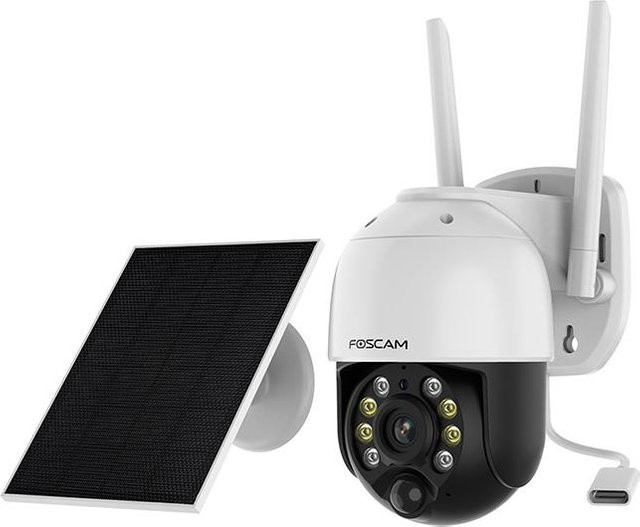 Foscam B4 WLAN IP Dome-Sicherheitskamera für außen in Weiß mit 2560 x 1440 Pixel Auflösung - Bild 2