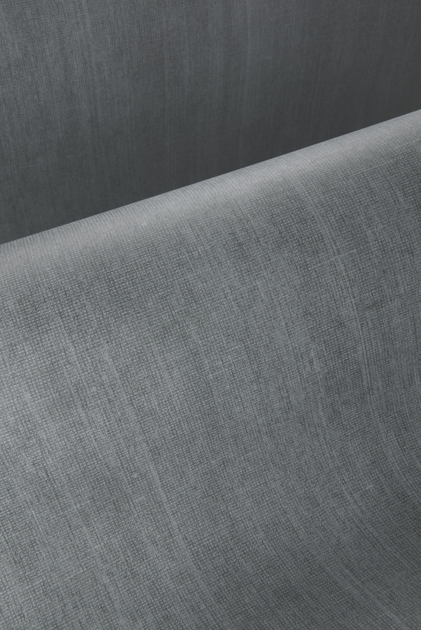 Essentials by Arte International Tapete Washed Linen in Blau und Grau, Non-Woven Abstract Design - Bild 1