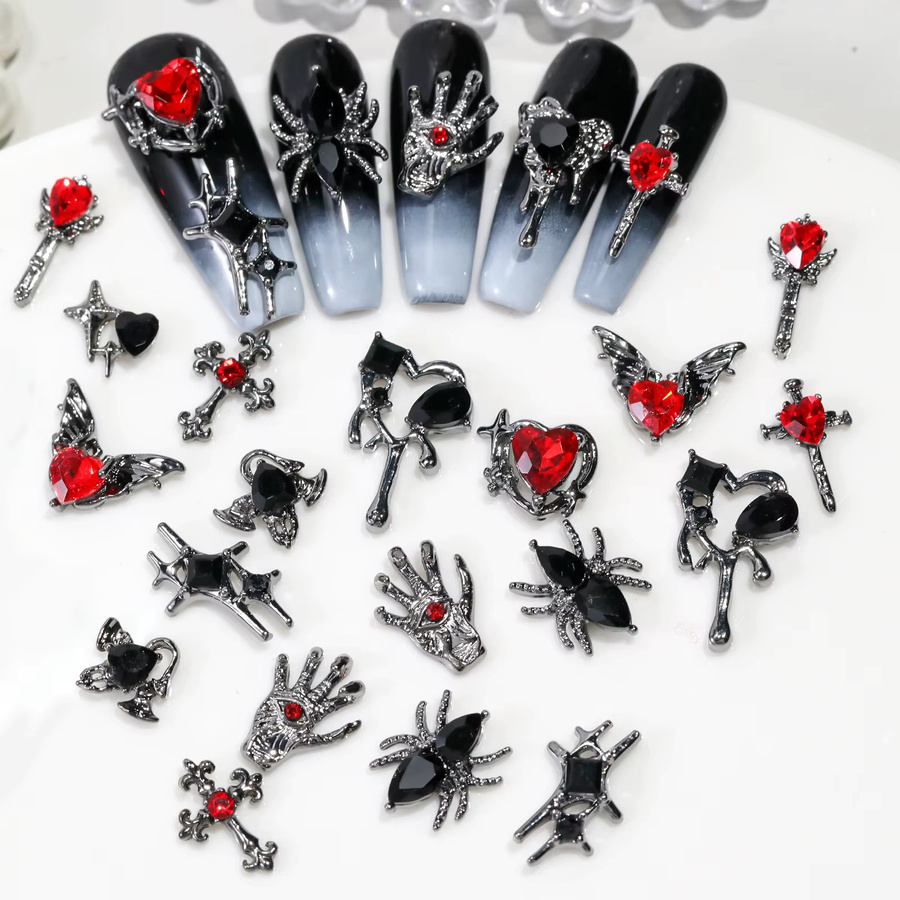 Misscheering Nageldekoration, Metallic, Unisex - Bild 3