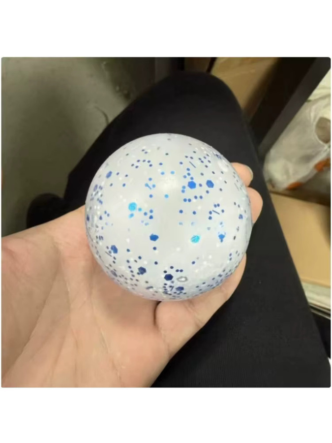 NeeDoh Schneeball-Crunch Eiswürfel-Sensorik-Stressabbau-Blöcke, Quetschbarer Druckball - Bild 6