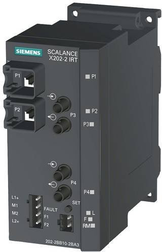Siemens Industrial Ethernet Switch 6GK5202-2BB10-2BA3 Schwarz 100 Mbit/s Ethernet/LAN - Bild 1