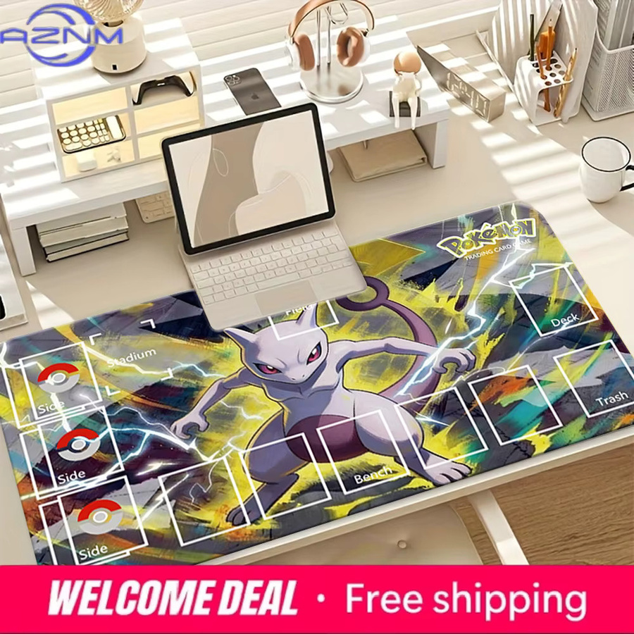 Potdemiel Power Mewtwo Pokemon TCG Battle Field Spielmatte - Bild 3