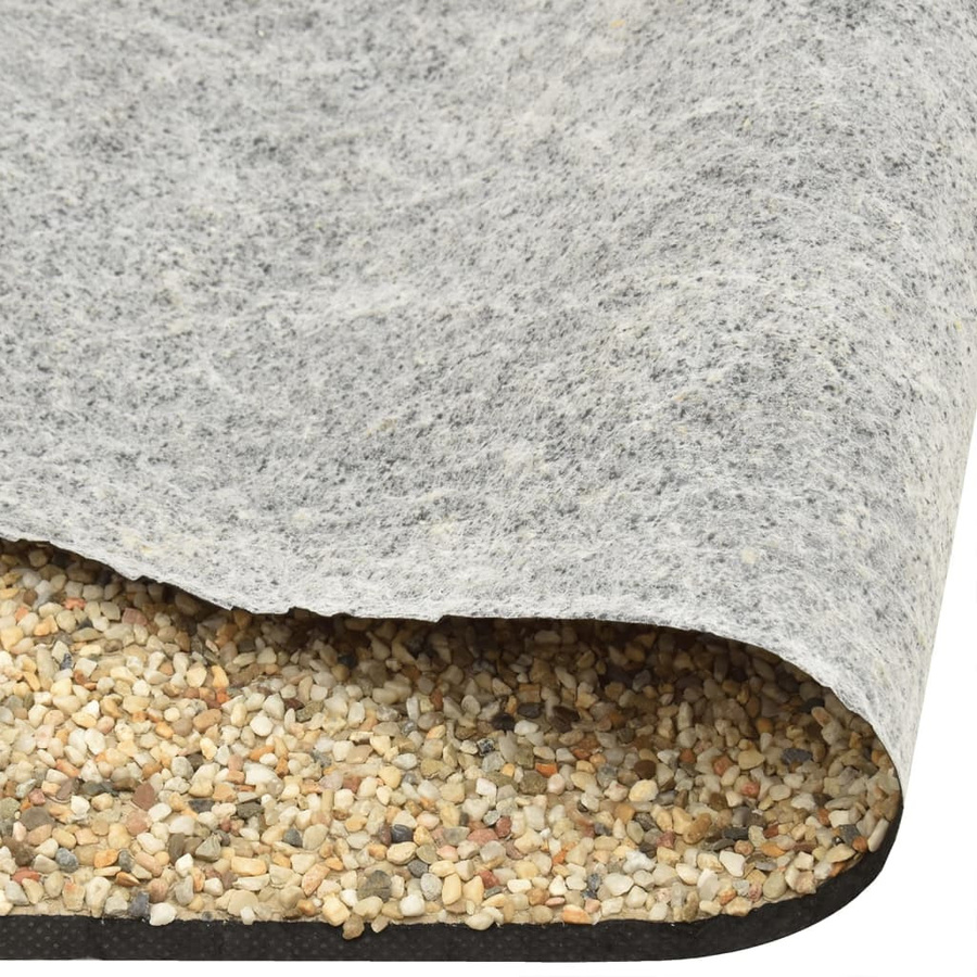 Vidaxl Teichfolie mit Kieselsteinen in Sandfarben, B: 400 cm, H: 60 cm - Bild 2