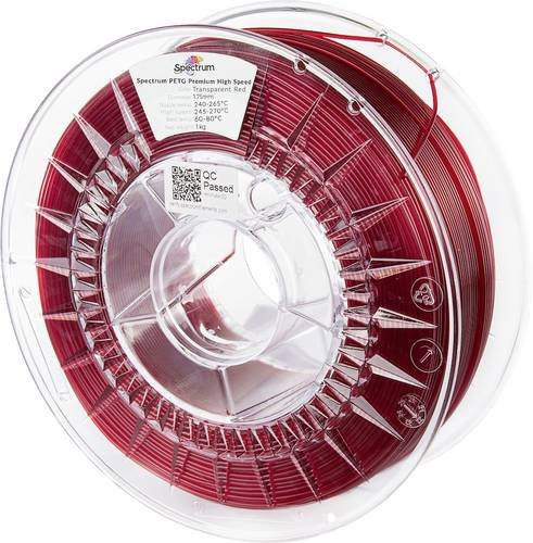 Spectrum Filaments PETG Premium High Speed Filament Transparent 1,75 mm 1000 g - Bild 1