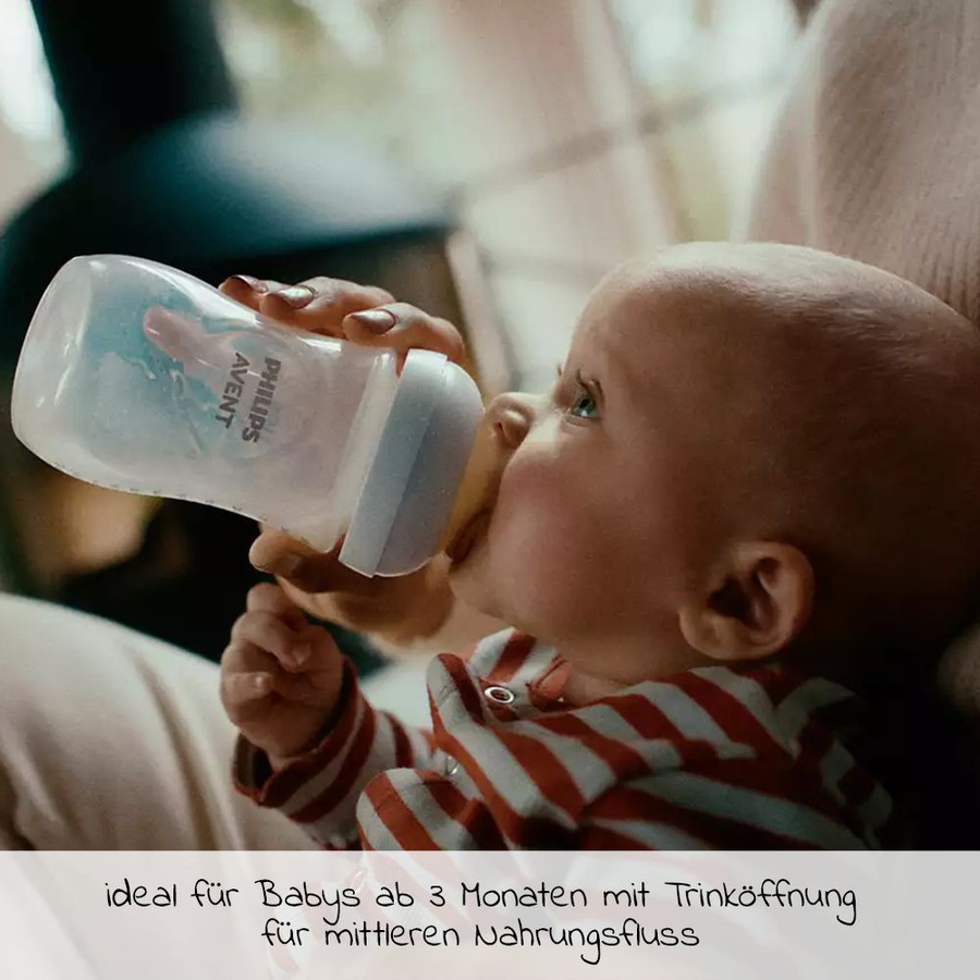 Philips Avent Natural Response Silikon Sauger 2er Pack, Stufe 4, BPA-frei, transparent - Bild 2
