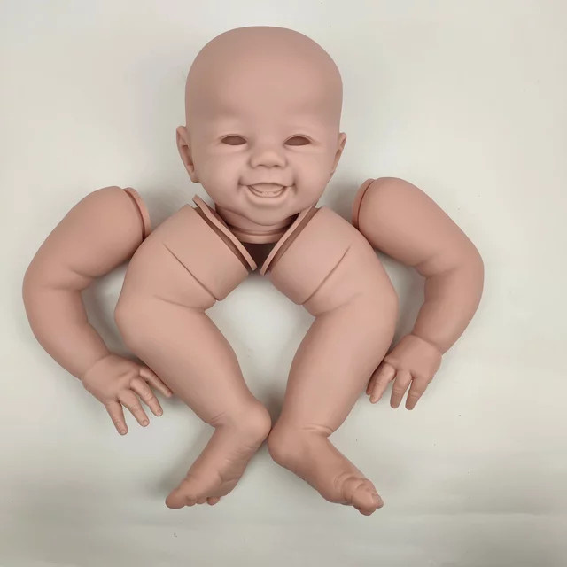 MIRE & MIRE Bebe Reborn Kenzie, 24-Zoll-Babypuppe, unbemaltes Puppenset - Bild 1