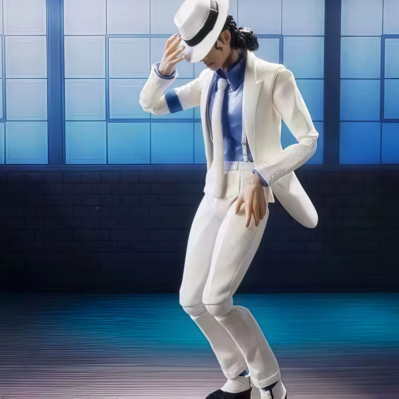 Bandai Michael Jackson Smooth Criminal Moonwalk Actionfigur, Einzelfigur - Bild 2