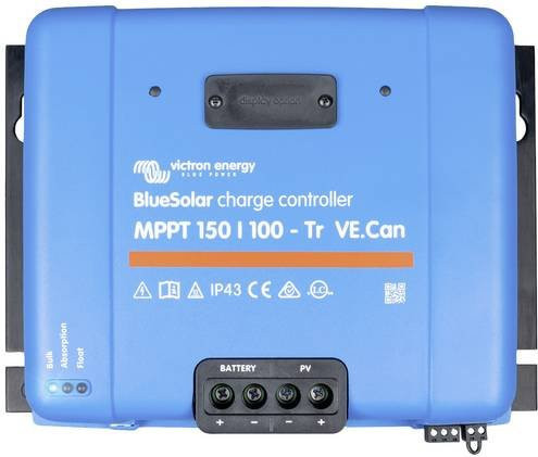 Victron Energy BlueSolar 150/100-Tr VE.Can MPPT Laderegler für 12 V, 24 V, 48 V mit 100 A in Blau - Bild 1
