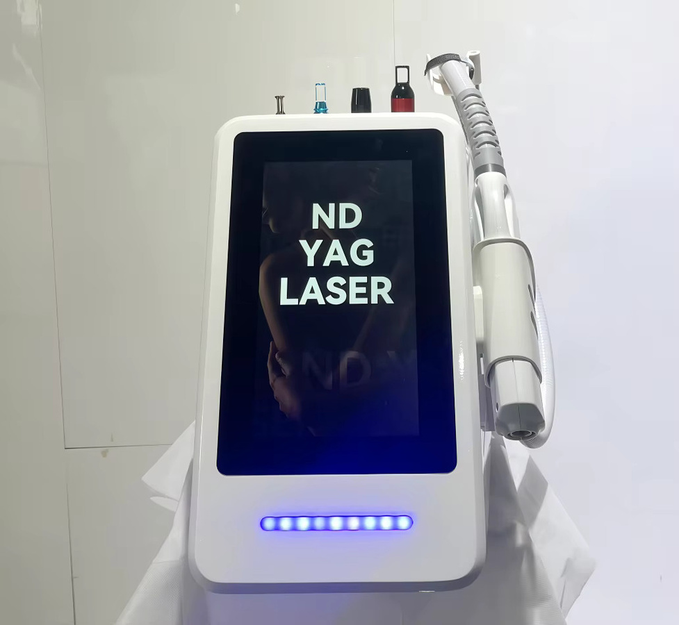 Pikosekunden Q-Switched Nd Yag Laser Tattoo Entfernung Maschine, Weiß - Bild 4
