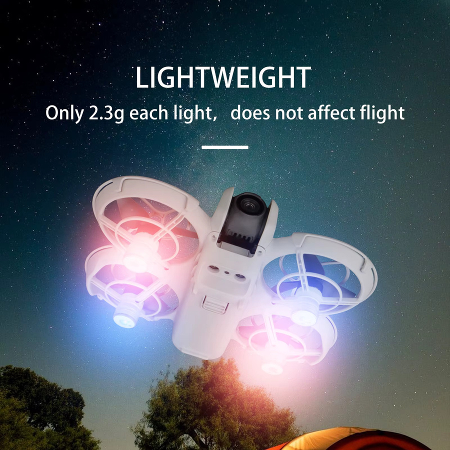 DJI NEO 2 Nachtflug Warnlicht Signal Mini Flash Zubehör - Bild 2