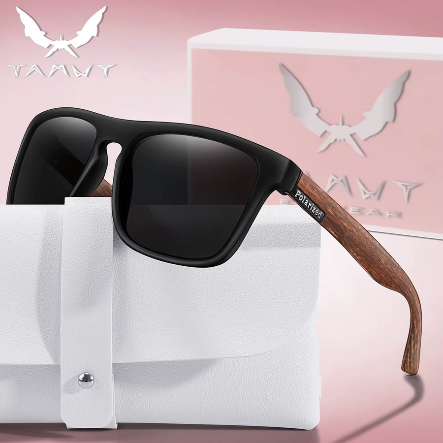 TAMWY Sonnenbrille, quadratisch, Vollrand, multicolor, Herren, polarisiert - Bild 2