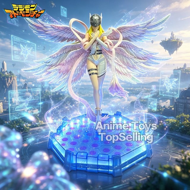 Bandai Digimon Adventure Angewomon, Actionfiguren, 26cm, Kunststoff - Bild 1