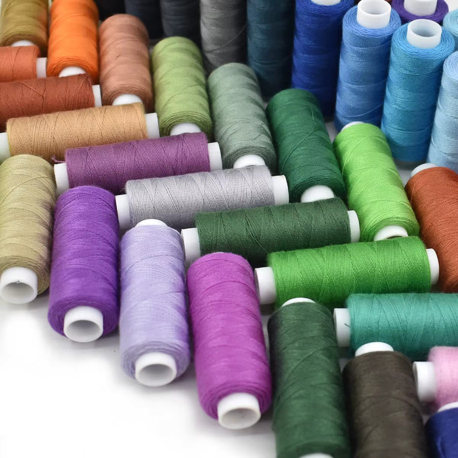 NOTIONSLAND Stickgarn-Set mit 39 Farben für Stickerei, Quilten und zum Hand- sowie Maschinennähen, Multicolour - Bild 5