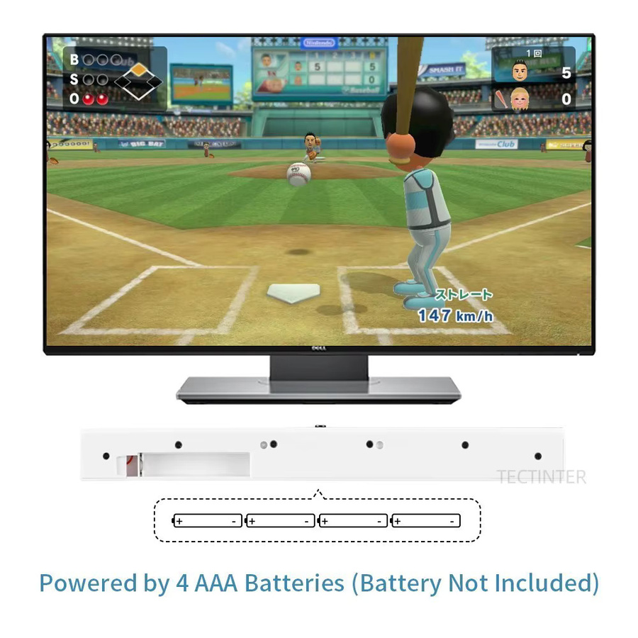 Bluetooth Empfänger für Nintendo Wii und Wii U zur Unterstützung von Wireless und Wired Remote Sensor Bars sowie Nintendo Wii Controllern - Bild 5