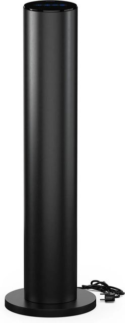 Blumfeldt SmartFlow Tower Infrarotheizstrahler 700 W mit WLAN-Steuerung und 360° Wärmeabgabe in Schwarz - Bild 1