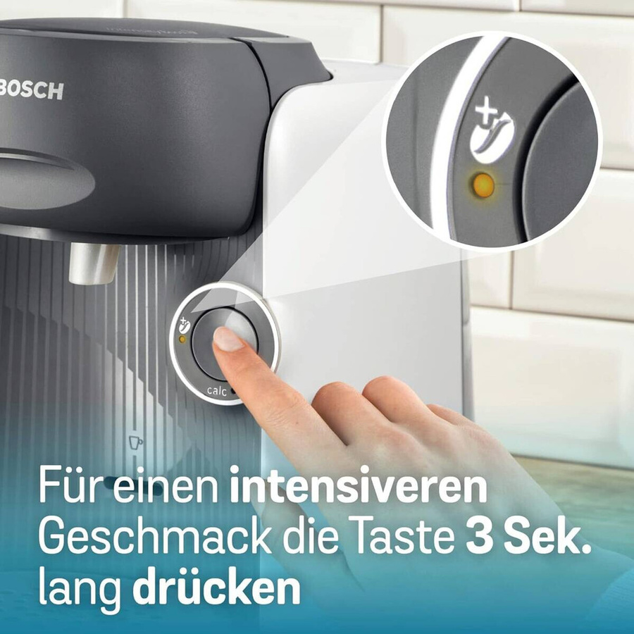 Bosch Tassimo Finesse TAS16B4 Kapselmaschine in Weiß-Grau aus Kunststoff, B/H/T: 15,7 x 26,5 x 36,6 cm - Bild 4