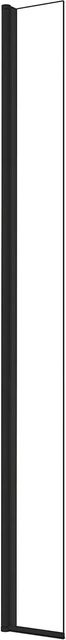 AICA Flipper-Panel Duschdrehwand aus Glas in Schwarz mit transparentem Glas, Breite: 30 cm, Höhe: 200 cm - Bild 1