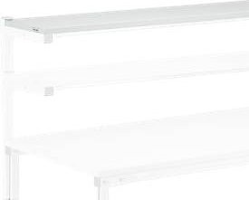 Treston Etagenbord SH 180 in Lichtgrau, höhenverstellbar, B/T/H: 180 x 31 x 155 cm - Bild 1