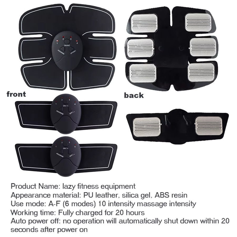 SANPKON EMS Muskelstimulator, Schwarz, Unisex - Bild 3
