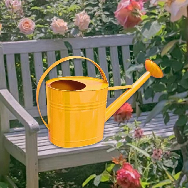 craftDIY Gießkanne mit langem Ausguss in Orange, 5 l - Bild 1