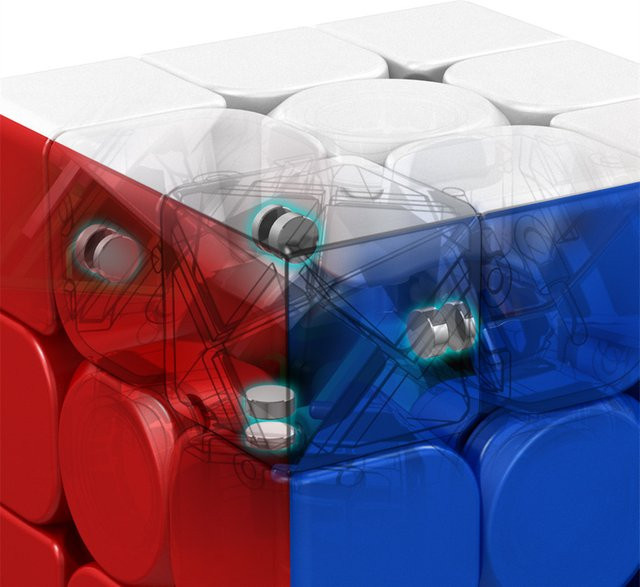 MoYu Meilong Magnetischer Zauberwürfel Speedcube, Puzzle-Spielzeug - Bild 1