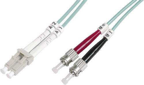 DIGITUS LWL Multimode OM 3 Patchkabel SC/SC, mehrfarbig, 3,0 m - Bild 1