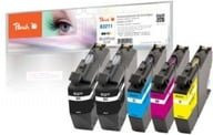 Brother Tinte Spar Pack Plus PI500-274 Inkjet Tintenpatronen Set in Schwarz und Multicolor für DCPJ und MFCJ Modelle - Bild 1