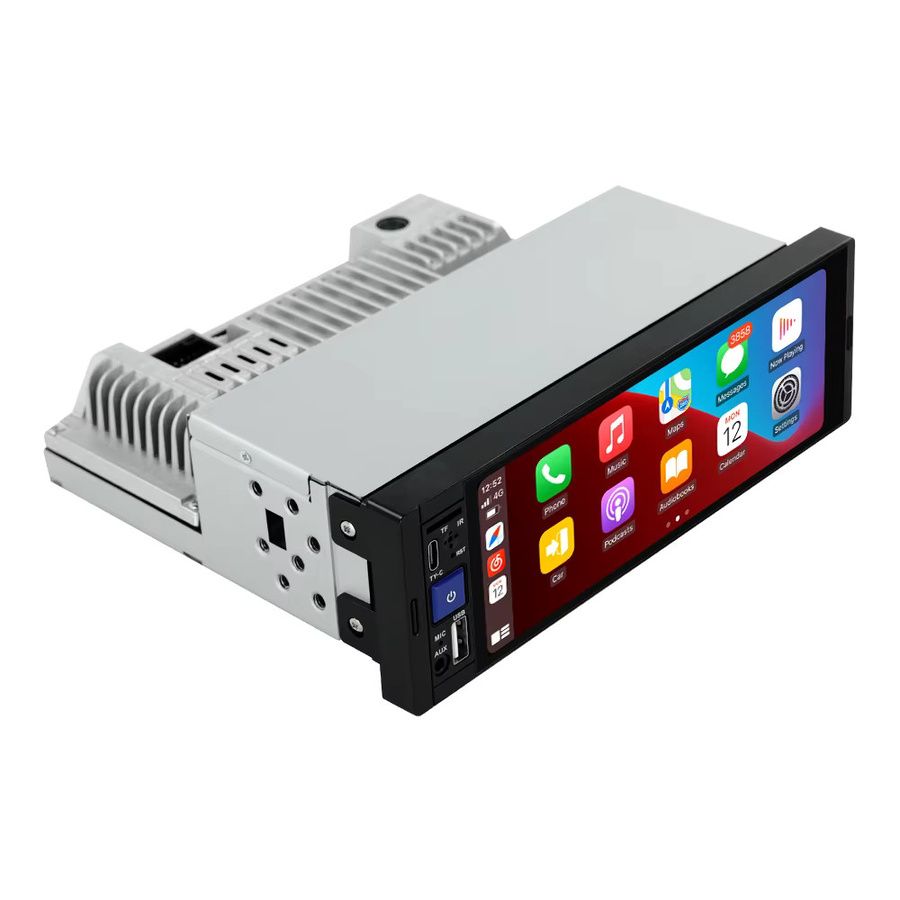 NaviFly Android Autoradio mit 6,86 Zoll Display, 64G Speicher, Wireless CarPlay und FM, Schwarz - Bild 6