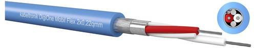 Kabeltronik DigiOne Mobil PURFlex DMX Kabel Blau 2x0,22 qmm - Bild 1