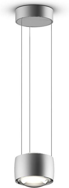 Occhio Sento sospeso up LED-Pendelleuchte in Chrom matt mit Linse-Ausführung, warmweißes Licht (2700K), höhenverstellbar bis max. 350 cm - Bild 1