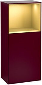 V&B Seitenschrank Finion links mit Regalboden in Matt, Breite: 41,8 cm, Höhe: 93,6 cm - Bild 1