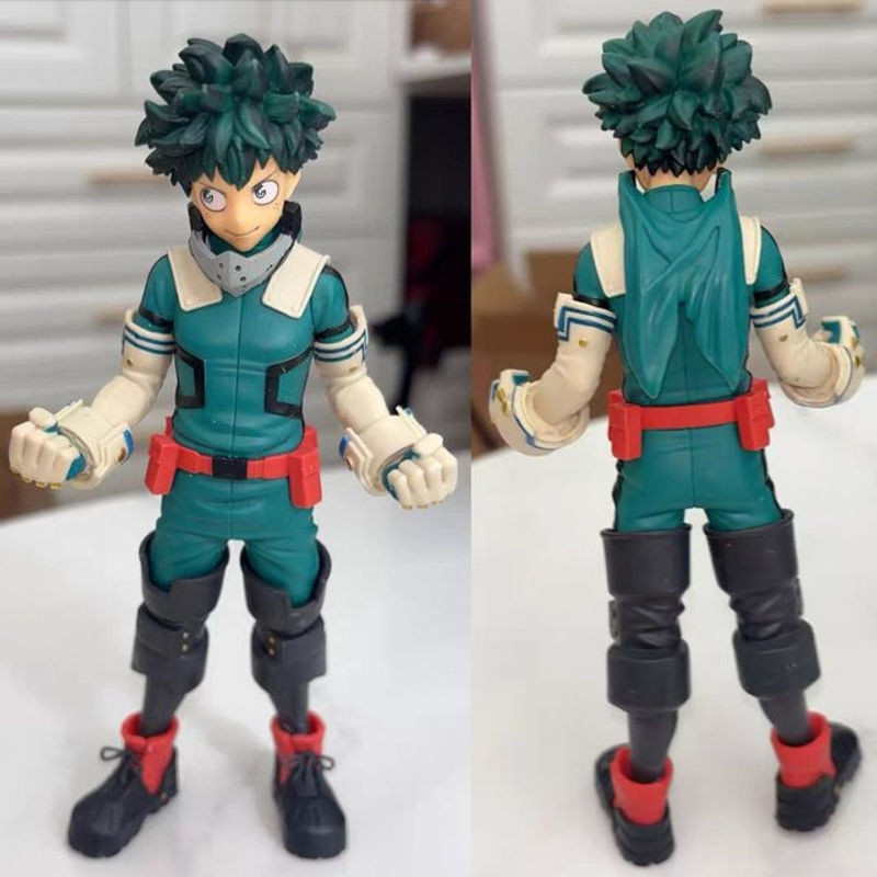 Bandai My Hero Academia Figuren Modell Izuku Midoriya und Katsuki Bakugo Dekoration Puppe, Höhe: 17 cm, mehrfarbig - Bild 1