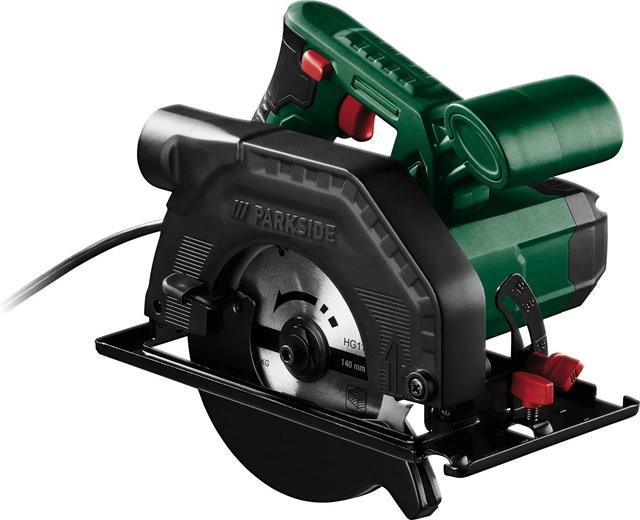 Parkside Handkreissäge PHKS 750 A1 in Grün mit 750 W Leistung - Bild 1