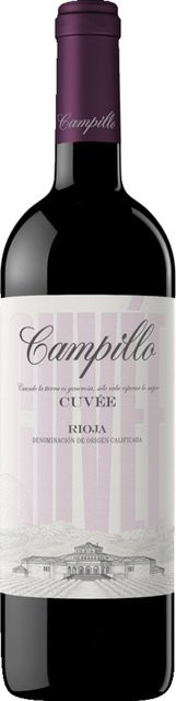 Bodegas Campillo, Campillo Rioja Cuvée, Tempranillo, trocken, 2022, Rotwein, 0,75 l - Bild 1