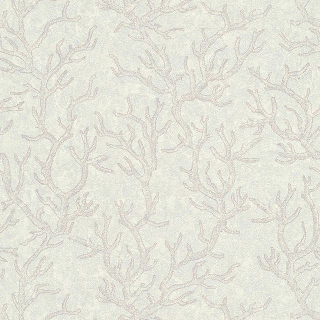 Profhome Luxus Tapete Natur Floral in Grau Lila Gelb, Vlies-Tapete, Breite: 0,70 m, Länge: 10,05 m - Bild 1