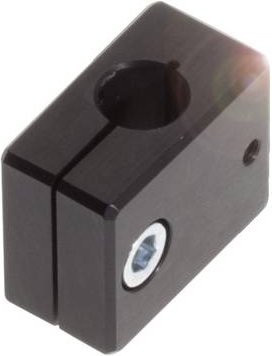 Balluff Montageset BMS CS-M-D12-BX08-07 BAM01CW aus Aluminium in Schwarz - Bild 1