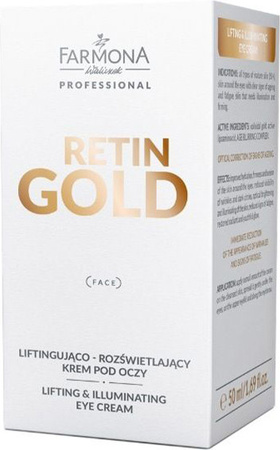 Farmona Retin Gold Augencreme, 50 ml