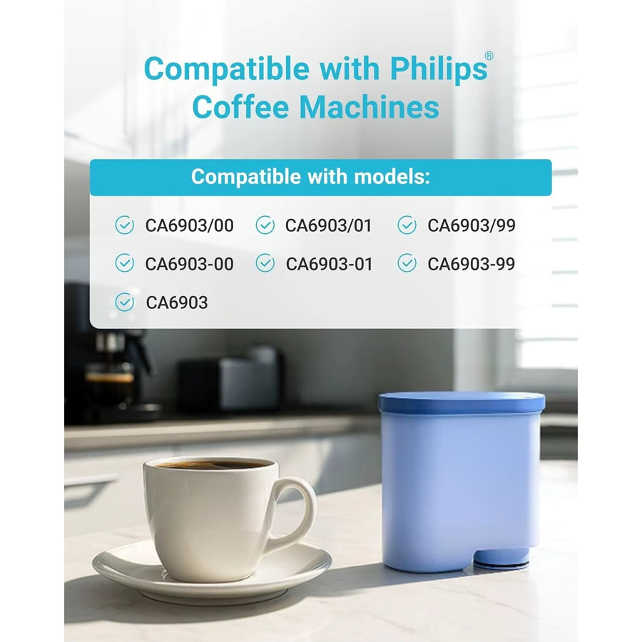 Philips AquaClean CA6903/10 CA6903/22 CA6903 Ersatz-Wasserfilter und Filterkartusche für Saeco und Philips - Bild 2