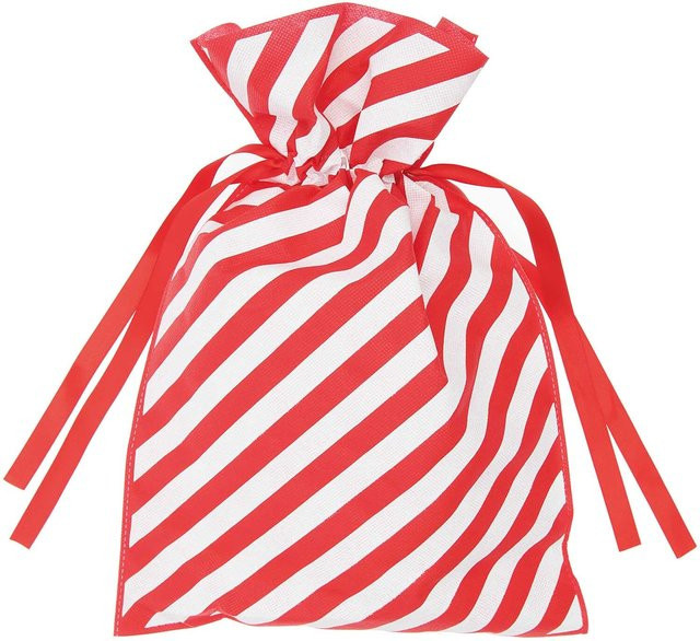 Rico Design Paper Poetry Geschenktasche rot-weiß B: 30 cm, H: 45 cm - Bild 1